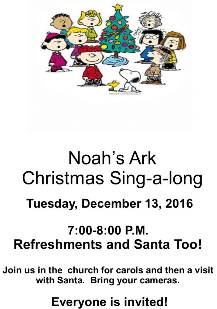 Noah's Ark 2016 Christmas Sing-a-long